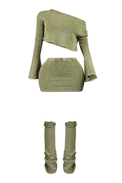 Zoom Brooklyn Mineral Washed 3 Piece SET