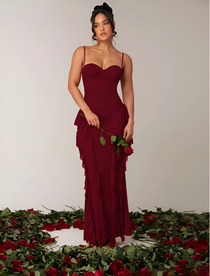 GLOVETTA™ Women's Elegant Romantic Date Dress