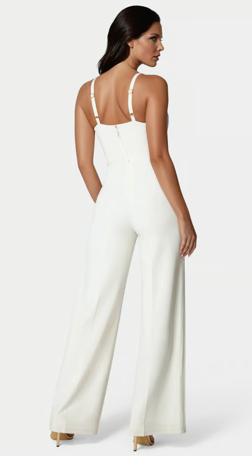 Halter Palazzo Leg Jumpsuit