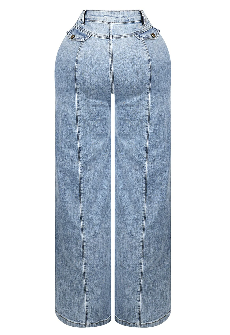 Thaila Baggy Frayed Denim Jeans