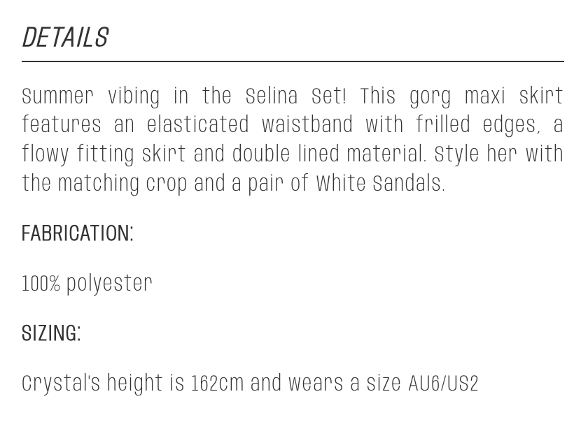 Selina Maxi Skirt - Royal Blue