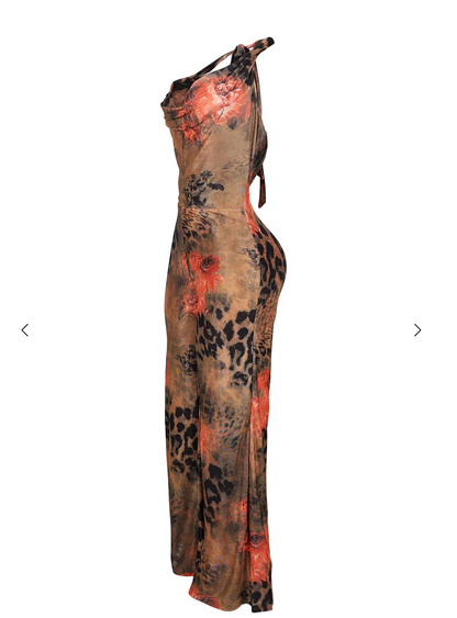 Zoom Risa Cowl Jumpsuit
