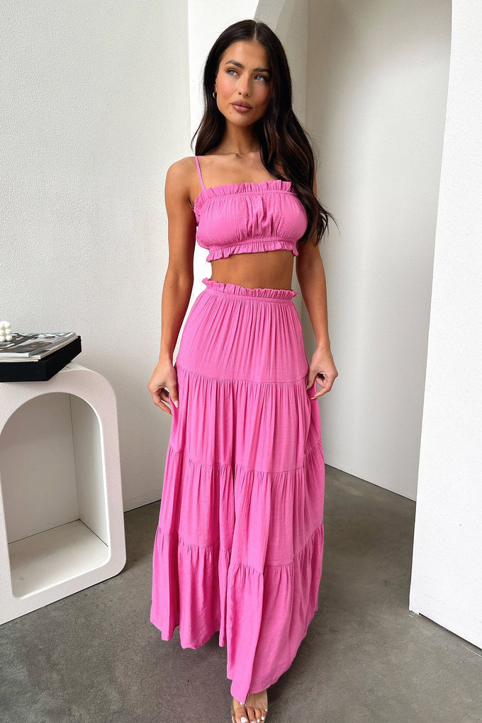 Selina Maxi Skirt - Royal Blue