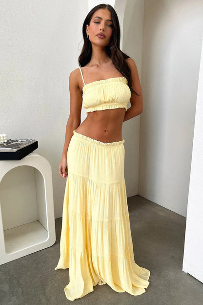Selina Maxi Skirt - Royal Blue